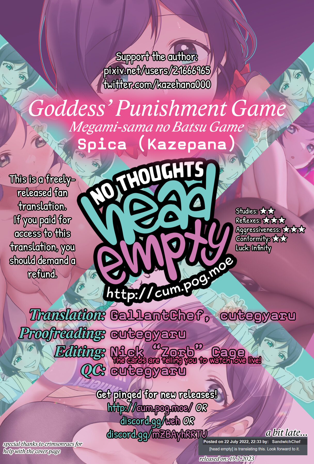 Hentai Manga Comic-Goddess' Punishment Game-Read-27